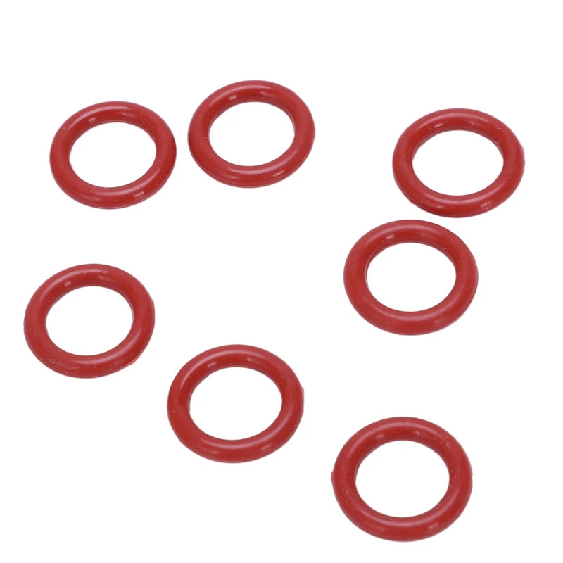 10 шт. 14 мм x 2 5 Силиконовое уплотнительное кольцо диски носики красный|Прокладки| |