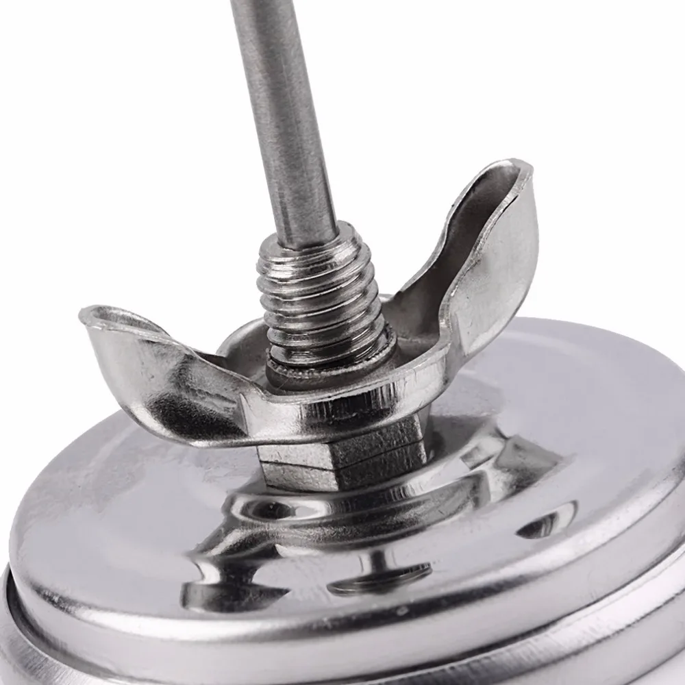 

Stainless Steel Oven Thermometers BBQ Smoker Pit Grill Bimetallic thermometer Temp Gauge with Dual Gage 500 Degree Cooking Tools