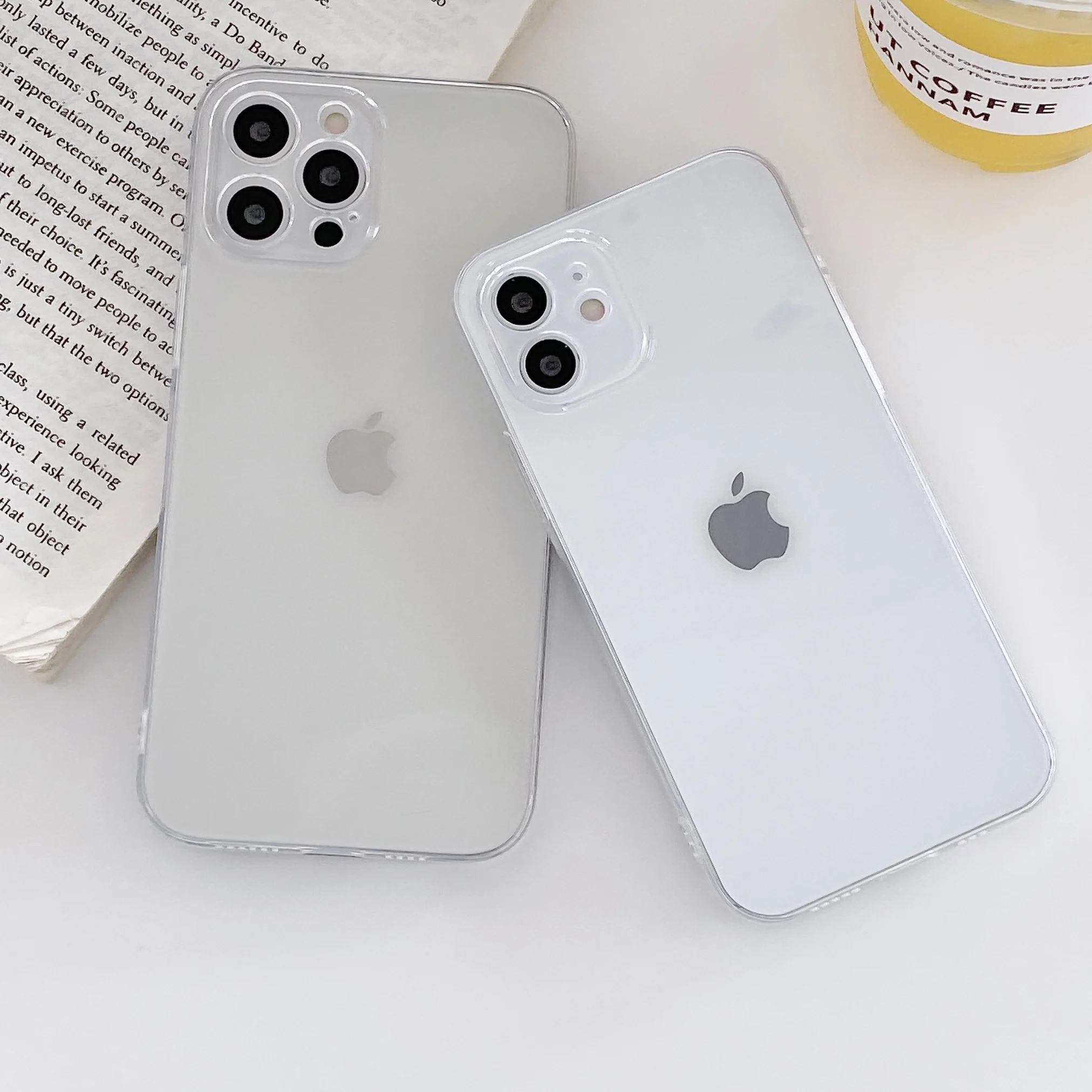

Mobile Phone Case For iPhone 11/12/13 Pro Four-corner Anti-dropTransparent Protective Cover For iPhone6/7/8 Plus XS Max