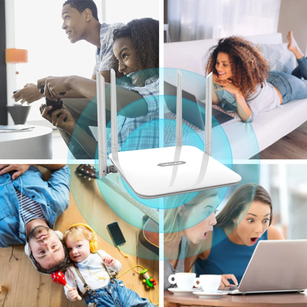 Wavlink AC1200 Беспроводной роутер 5 ГГц WiFi маршрутизатор 1200 Мбит/с высокой Мощность