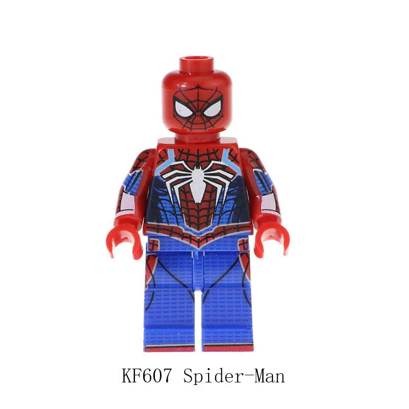 KF6051 одна распродажа строительные блоки супергерои Marvel Железный человек Марка 9