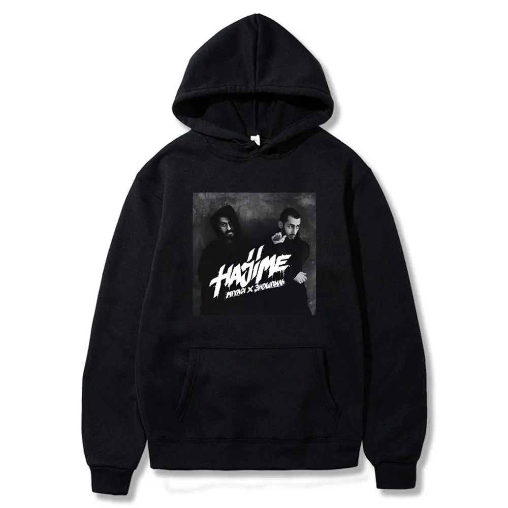

Hajime MiyaGi Letter Print Hoodies Femme Hip Hop Band Sweatshirt Harajuku Kawaii Clothes Tracksuit Coat Funny Mens Clothing
