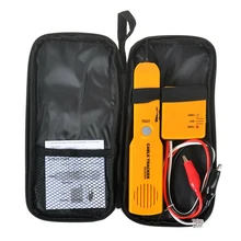 Handheld Telephone Cable Tracker Phone Wire Detector Line Cord Tester Tool Kit Tone Tracer Receiver Detector Networking Tools