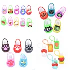 1 шт., круглый силиконовый мини-Дезинфицирующий Гель для рук, 30 мл