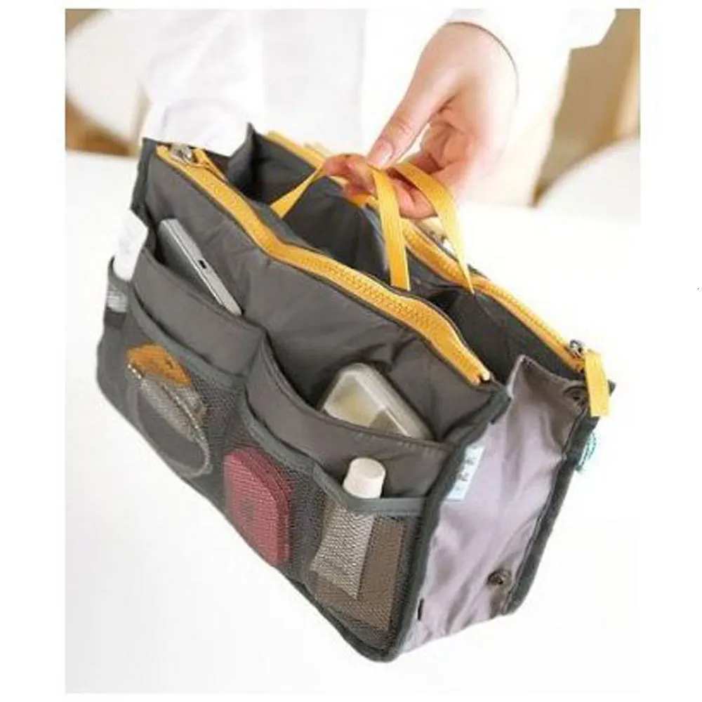 Мини-Женский органайзер для косметики дорожный Макияж сумка маленькая розовая