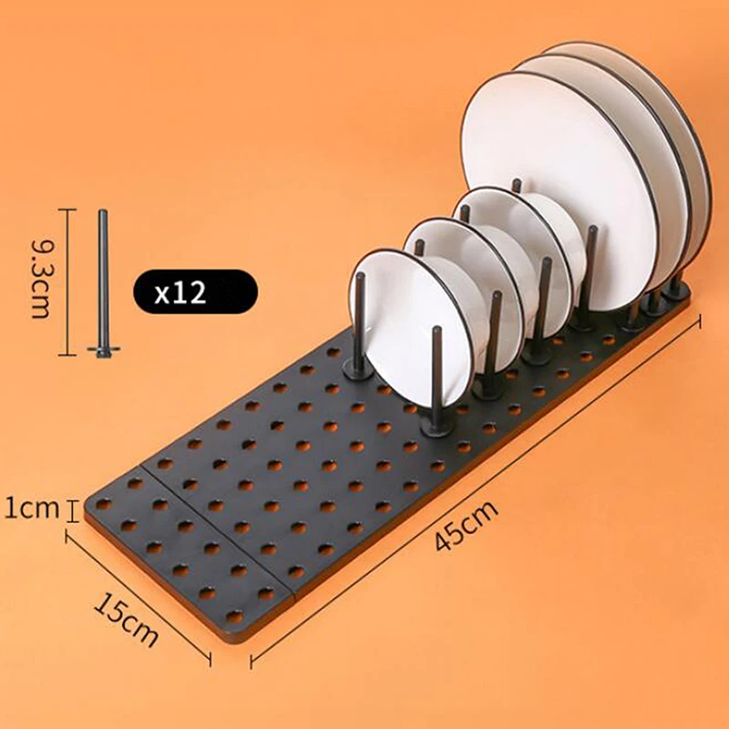 

Кухонная полка-органайзер телескопическая спутниковая тарелка сушилка для тарелок держатель для хранения чашек и крышек Регулируемая кух...
