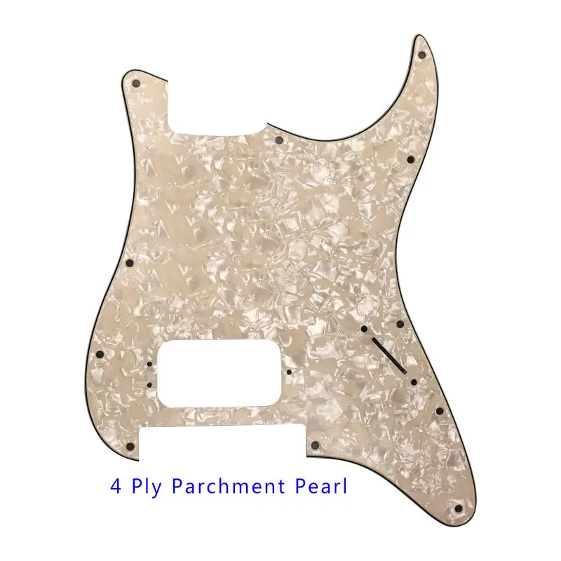 Накладка на гитару под заказ для США 11 отверстий винтов Strat с Floyd Rose Tremolo мостовым