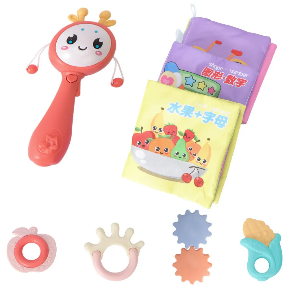 1 комплект детская погремушка для раннего образования рук игрушки детей