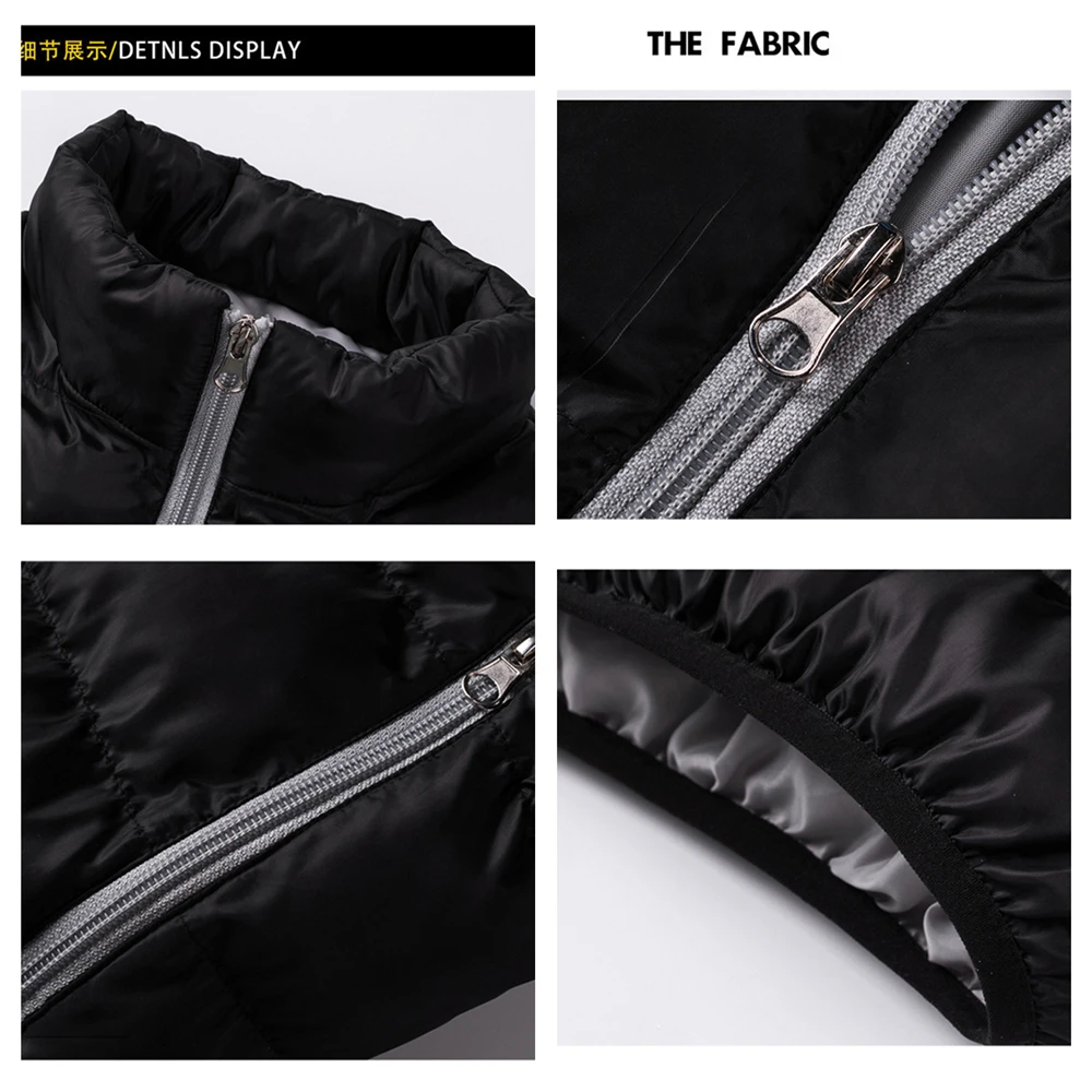 

Men's thick warm bubble coat, fashionable winter clothes, slim fit,streetwearwinter jacket menharajuku jacket