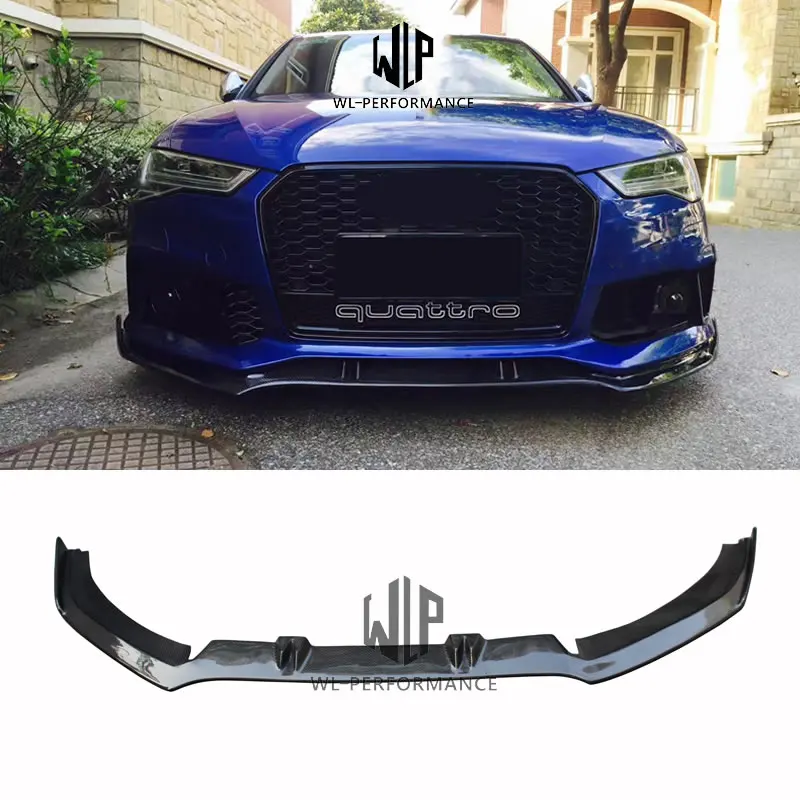 Автомобильный сплиттер для губ A7 ABT из углеродного волокна Audi RS7 2012-2017 | Автомобили