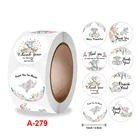 Наклейки с изображением милых слонов, 500 шт., подарочные украшения с цветами, этикетки для печати, детские игрушки, дневник, записки, стикер для канцелярских товаров