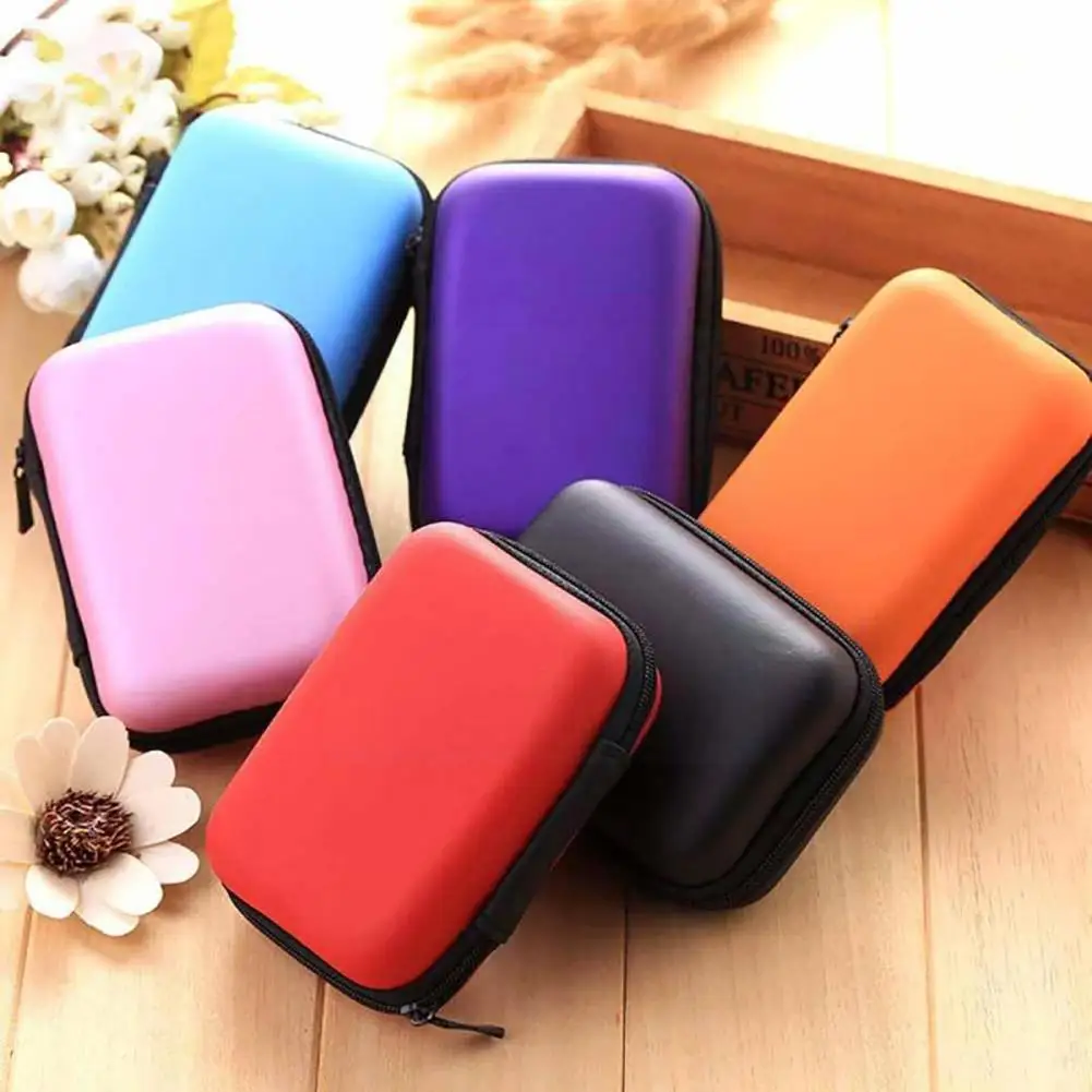 Large Rectangle With Random Color Mobile Phone Data Cable Bag Storage Packaging Box Earphone Charger Fingertip Gyro Ear C1p6 | Электроника