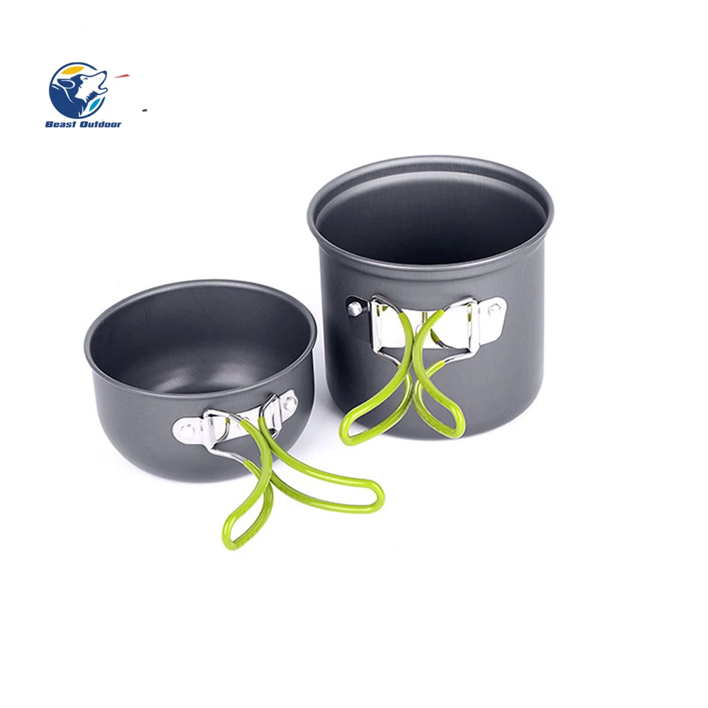 Сверхлегкая алюминиевая посуда для кемпинга походная заварочный чайник пикника