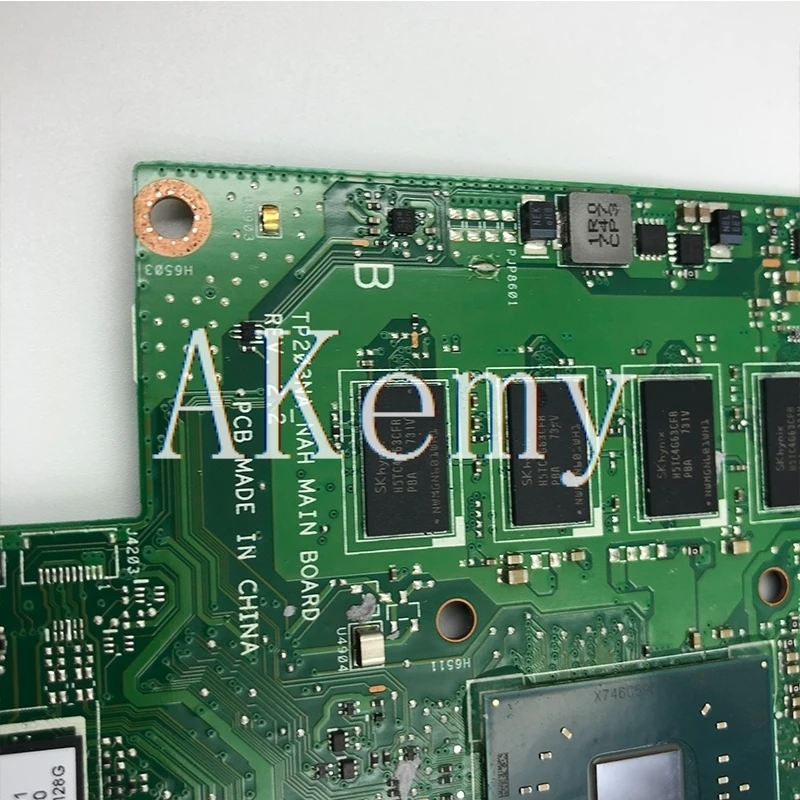 

Akemy TP203NA For Asus VivoBook Flip 12 TP203NA TP203NAS TP203NAH Laotop Mainboard TP203NA Motherboard W/ N4200U 4GB RAM 64G SSD