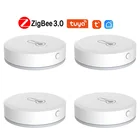 Смарт-датчик температуры и влажности TuyaSmartLife App ZigBee работает с Zigbee Hub через Alexa Google Home Smart Home