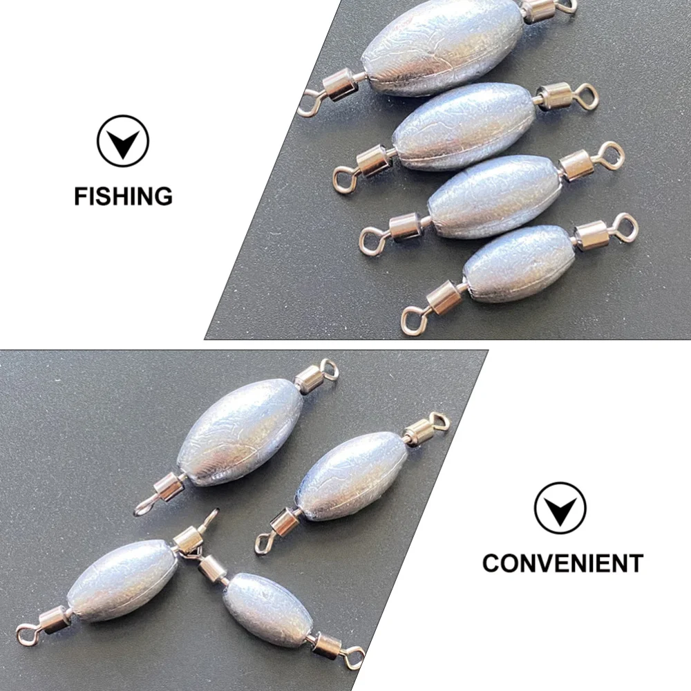 

10Pcs Fishing Lead Weights Outdoor Fishing Weights Fishing Accessories