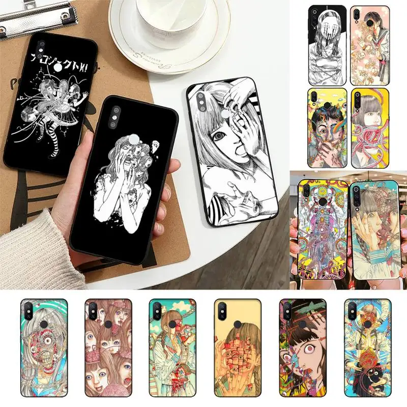 

YNDFCNB Shintaro kago Horror cartoons Phone Case For Redmi Note 7 5 8A Note8pro 9Pro 8T Coque for note6pro Capa