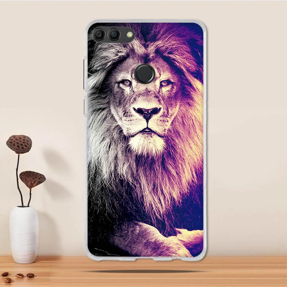 Чехол для Huawei Y9 2018 силиконовый чехол задняя крышка мягкий из ТПУ