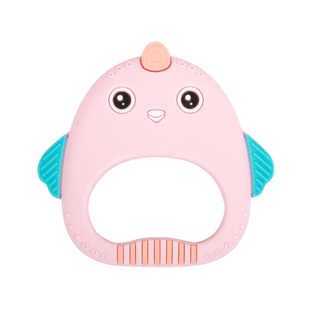 Карамельный цвет детская силиконовая подвеска-прорезыватель BPA бесплатно