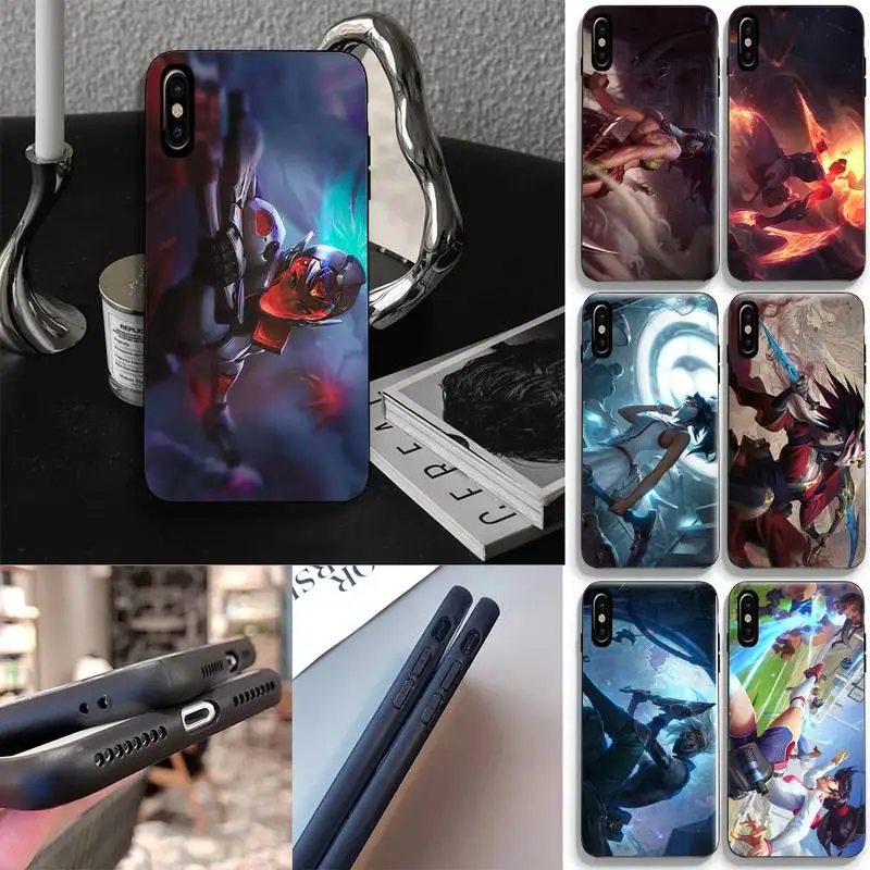 

League Of Legenss Phone Case Phone Case For Samsung S10 S20 Fe Lite S21 S30 ULTRA Plus 5G Fundas Shell Cover