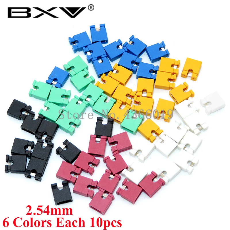 Красочная заколка заголовок Стандартный компьютер перемычки блоки соединитель 2