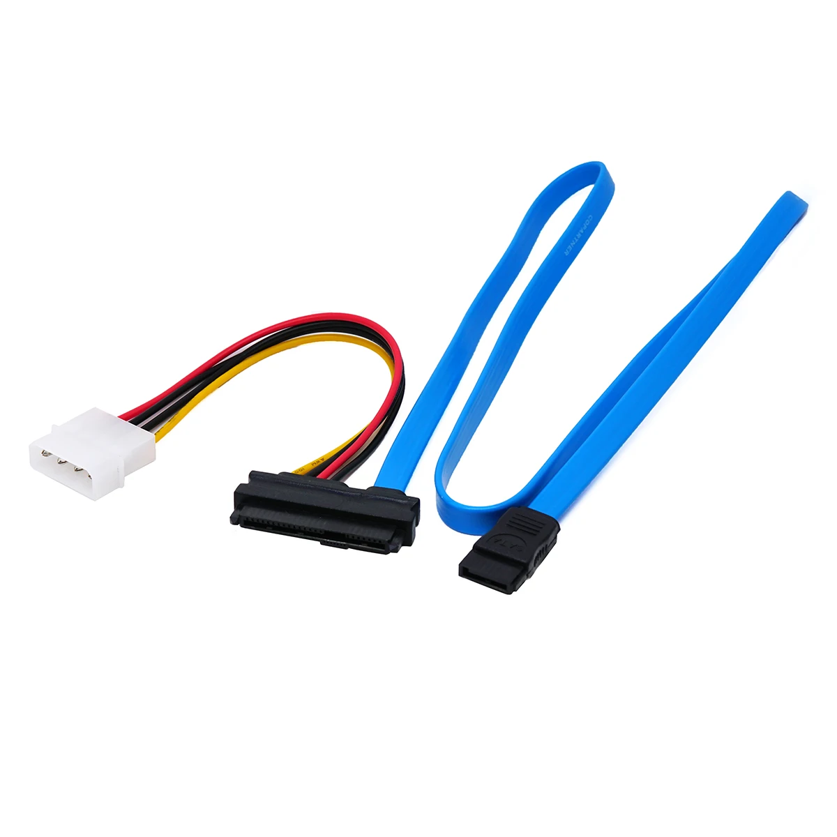 

SFF-8482 SAS 29PIN Cable to SATA 7PIN hdd Cable 70cm blue color