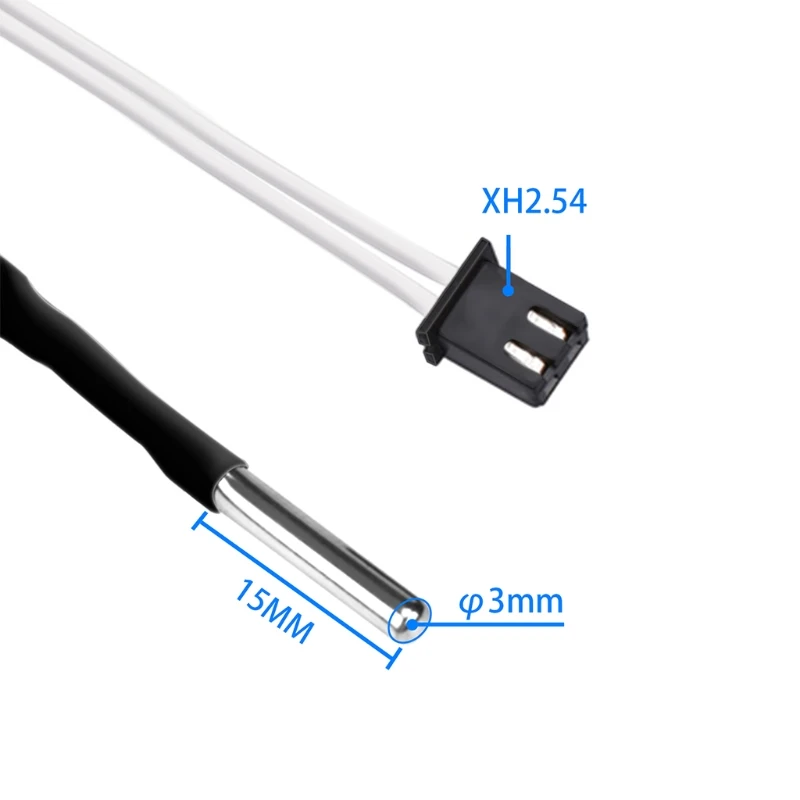 

B3950 Thermistor Sensor High Temperature 280 for E3D V6 Heater Blocks Mk8 3D Printer Accessories 3.28/6.56ft
