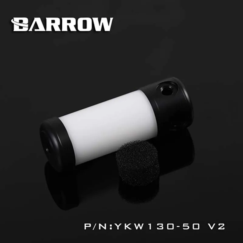 Резервуар водяного охлаждения Barrow PC 50 мм 130 мм/180 мм/230 для воды YKW130-50-V2 YKW180-50-V2