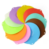 1pc random color cooking pot pan lid silicone cooking tools fresh keeping reusable food wrap multifunction microwave bowl cover