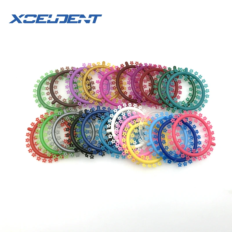 Новинка 1 упаковка Стоматологические Ортодонтические галстуки с рисунком из