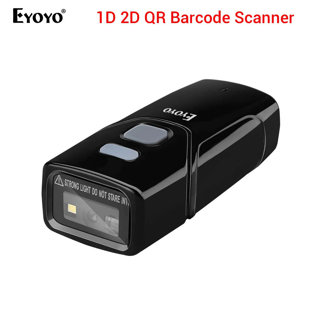 

Eyoyo Mini 1D 2D QR Barcode Scanner, 3-in-1 USB Wired & 2.4G Wireless & Bluetooth Bar Code Reader Portable CCD PDF Image Scanner