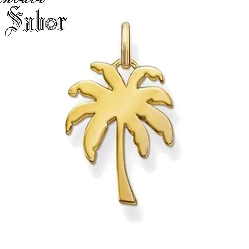 Женская цепочка для ключей с подвеской Пальма | Украшения и аксессуары