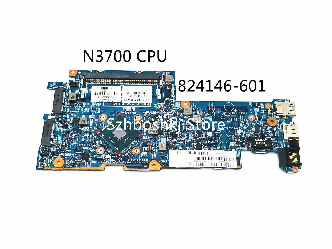 

Free shipping For HP X360 310 G2 Laptop motherboard 824146-601 824146-001 With SR29E N3700 CPU Mainboard 100% Full Tested