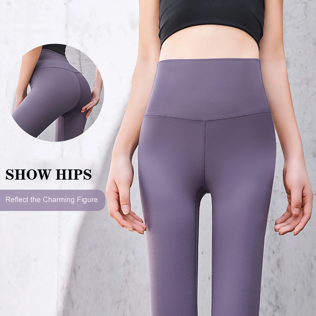 WorthWhile Women Leggings Sport Fitness High Waist Yoga Pants Foot Tights Seamless for Gym Sportwear Female Compression Leggins