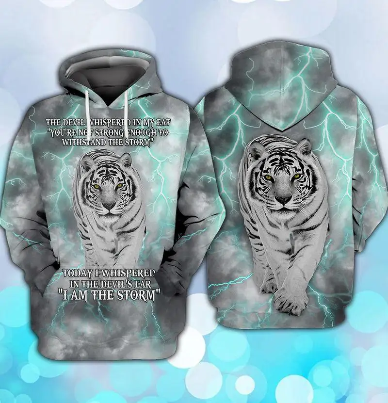 

PLstar Cosmos 3DPrint Newest Cub White Tiger Art Funny Men/Women Harajuku Casual Streetwear Hoodies/Zip/Sweatshirt Style-3