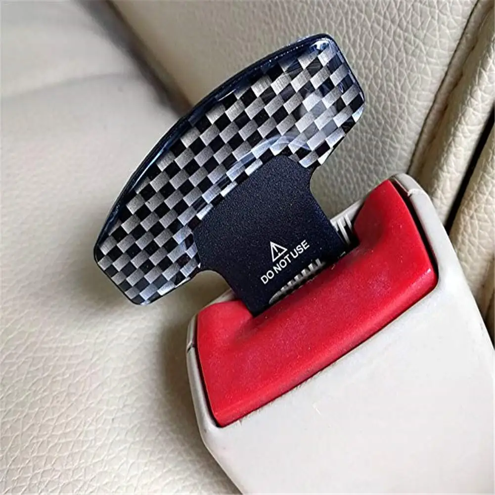 2 пары в упаковке Пряжка автомобильного ремня безопасности зажим закрученная