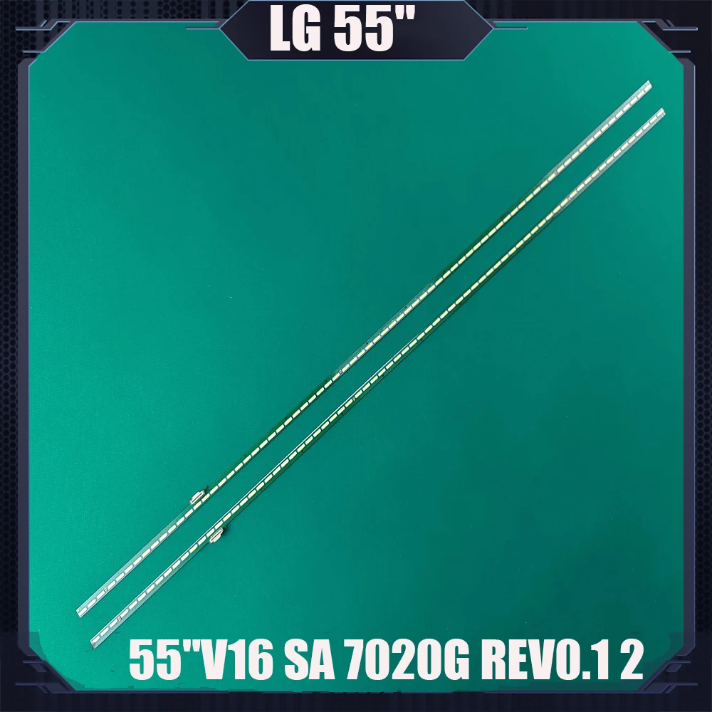 

Светодиодная лента для подсветки LG 55 дюймов V16 AS1 2441 2442 REV0.1 6922L-0192A 55UH850V 55UH8507 55UH8500 LC550EQU DJ F1 F2