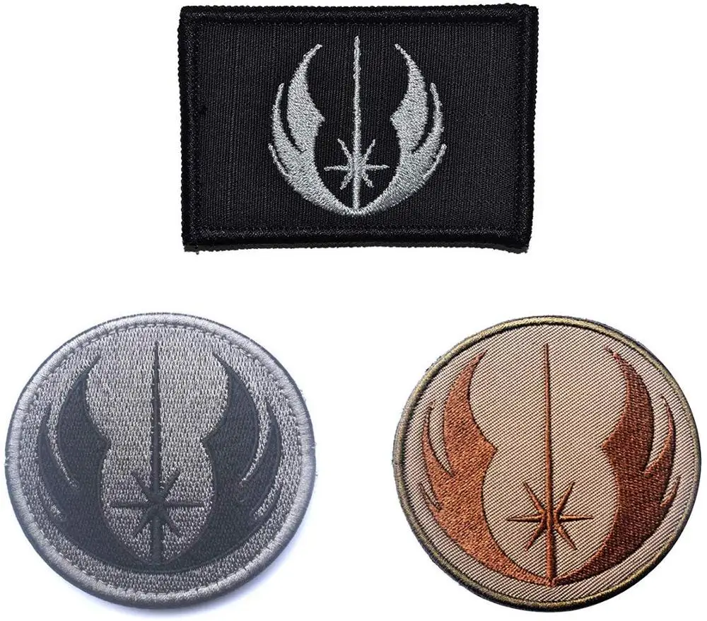 3 упаковки тактических крючков и петель для звездных войн Орден Джедаев