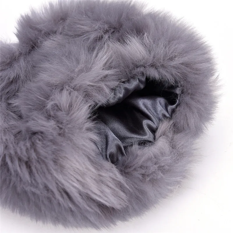 Нарукавники женские теплые и мягкие из искусственного меха 1 пара |