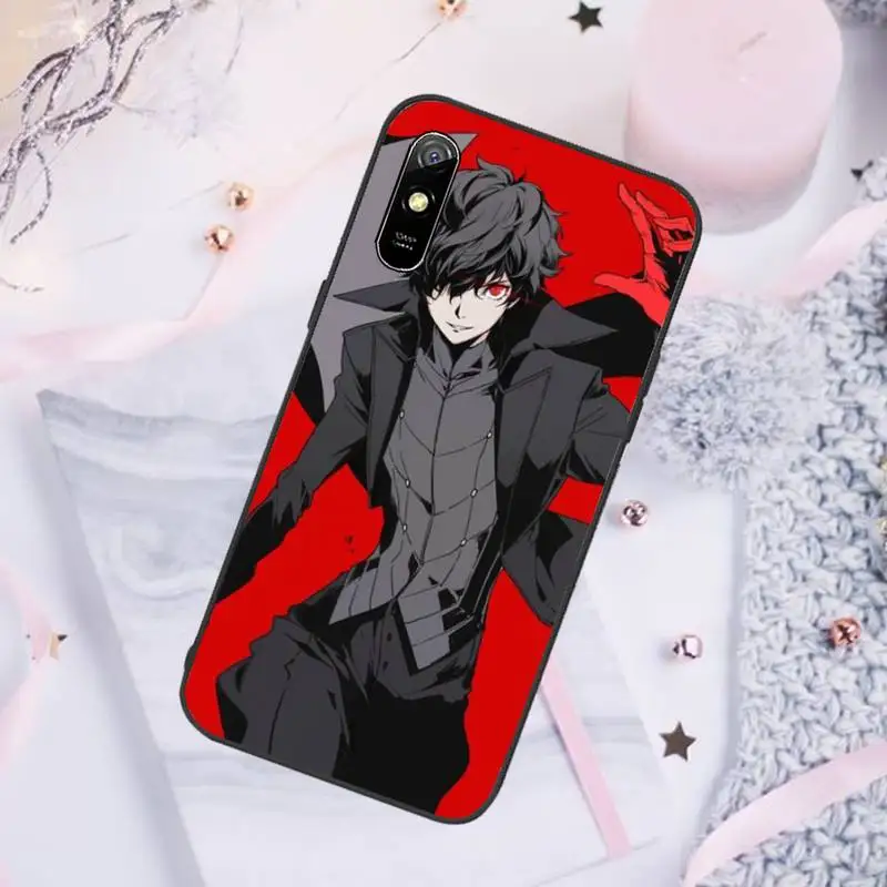 

Persona 5 Phone Case For Xiaomi Redmi note 7 8 9 pro 8T 9A 9S Mi Note 10 Lite pro