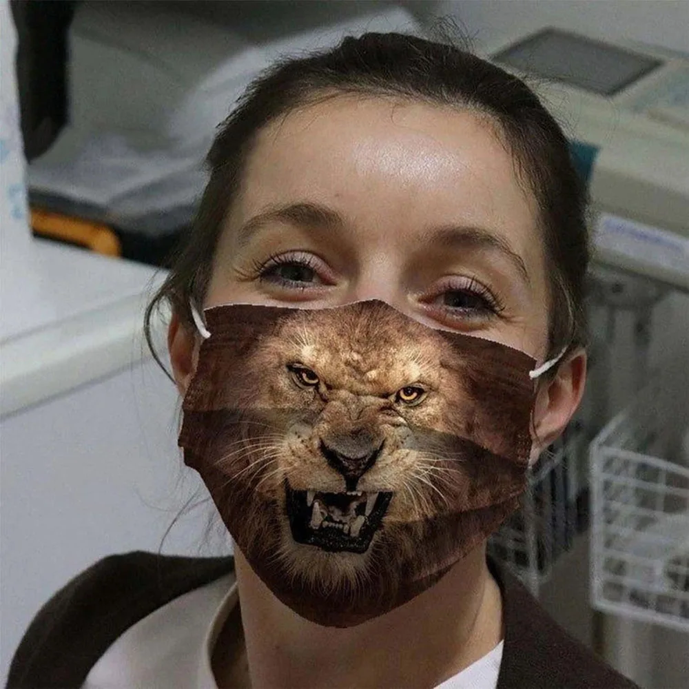 Маска Пылезащитная дышащая многоразовая для мужчин и женщин косплея забавные