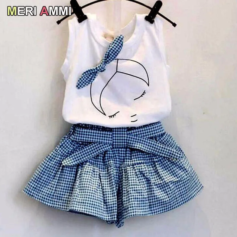 Мери Ами комплект детской одежды для девочек с мультяшным рисунком Комплект без