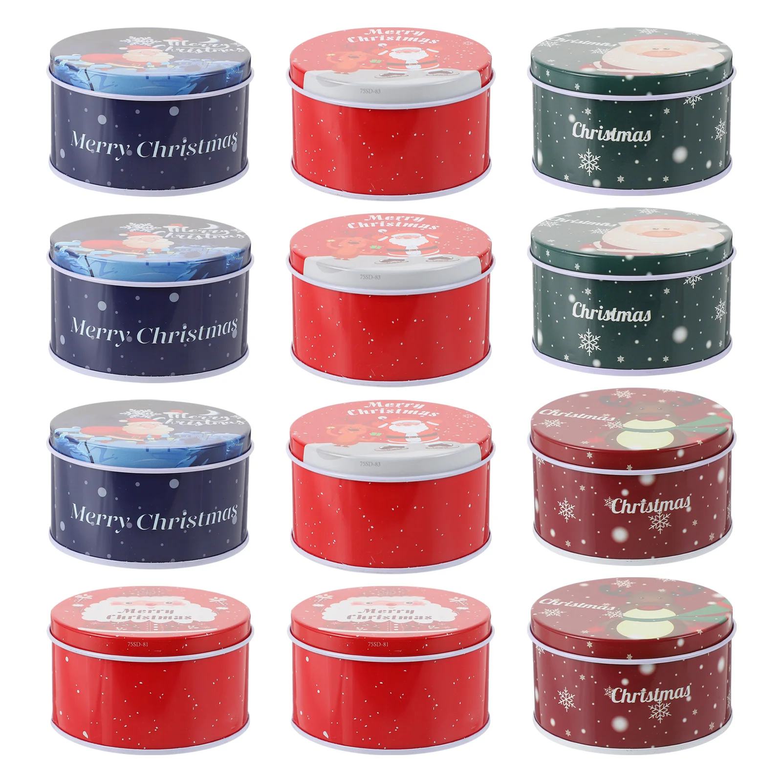

12Pcs Candy Boxes Decorative Candy Cases Candy Containers (Mixed Color)