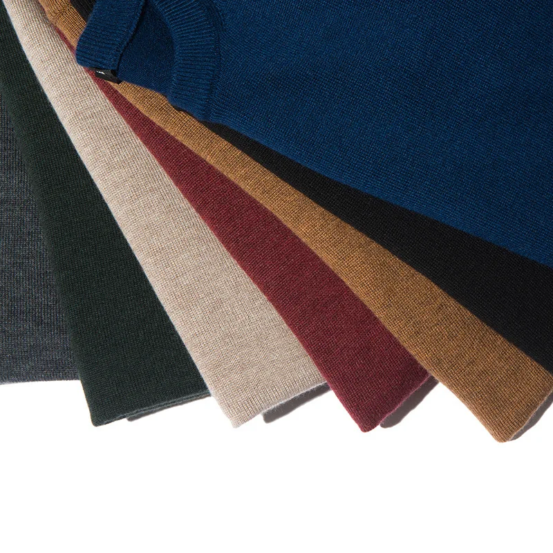 Модная тонкая трикотажная одежда милый свитер цвета хаки мужской повседневный