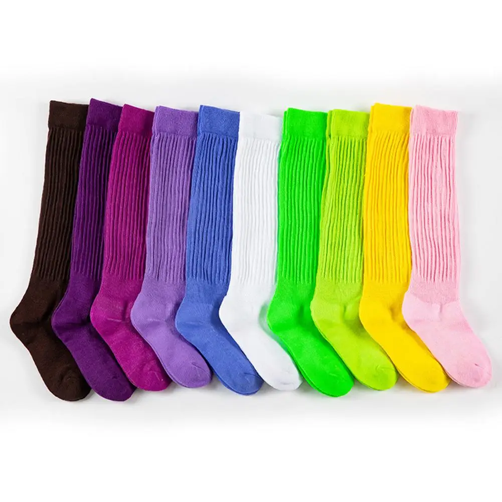 Stockings for Women Soft Socks Long Scrunch Socks Loose Slouch Scrunchie Socks female lingerie Girl Boy Teens Boot Tights images - 6