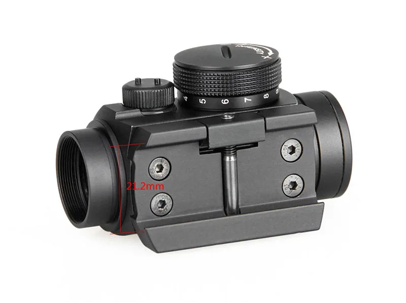 Горячая Распродажа PPT тактический прицел охотничья оптика 2 MOA T2 Red Dot охотничий