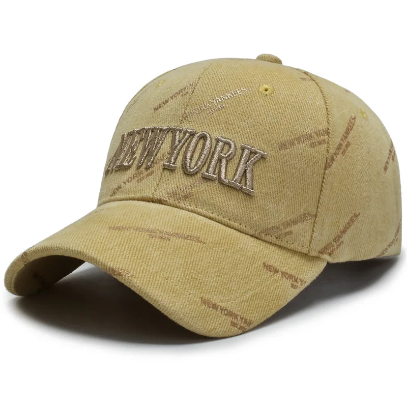 

New York Cap Fashion Baseball Cap Women's Sun Embroidered Cap Men's Trendy Hat Snapback Casquette Caps Hip Hop Couple Hats Gorra