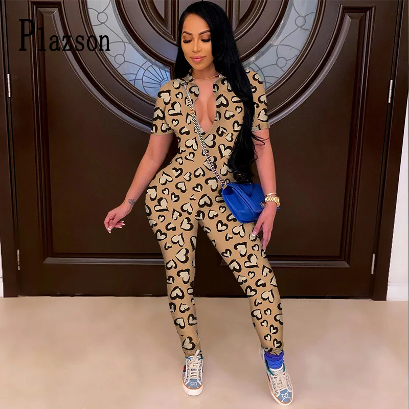 Женская спортивная одежда комплект Повседневное комбинезон Для женщин скинни с принтом Комбинезон Женский Комбинезоны для фитнеса комбин...