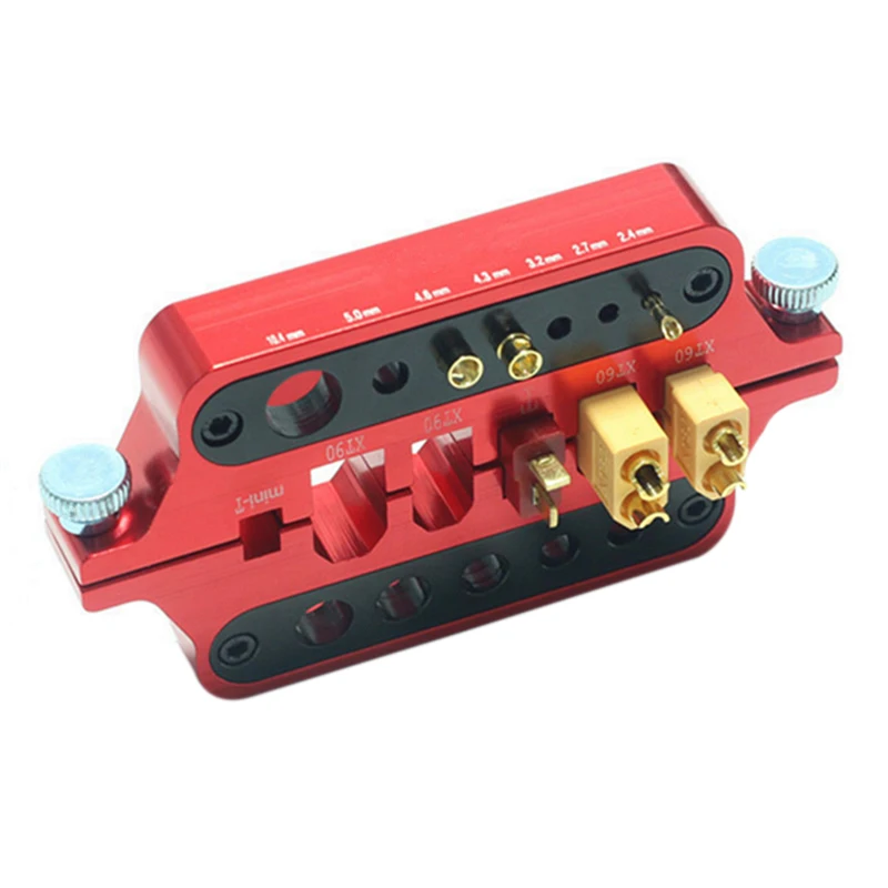 

JFBL Hot Aluminum Alloy Soldering Station Xt60/Xt90 Multifunctional Insulation Welding Banana Plug For Pcb Board Assembly Tools