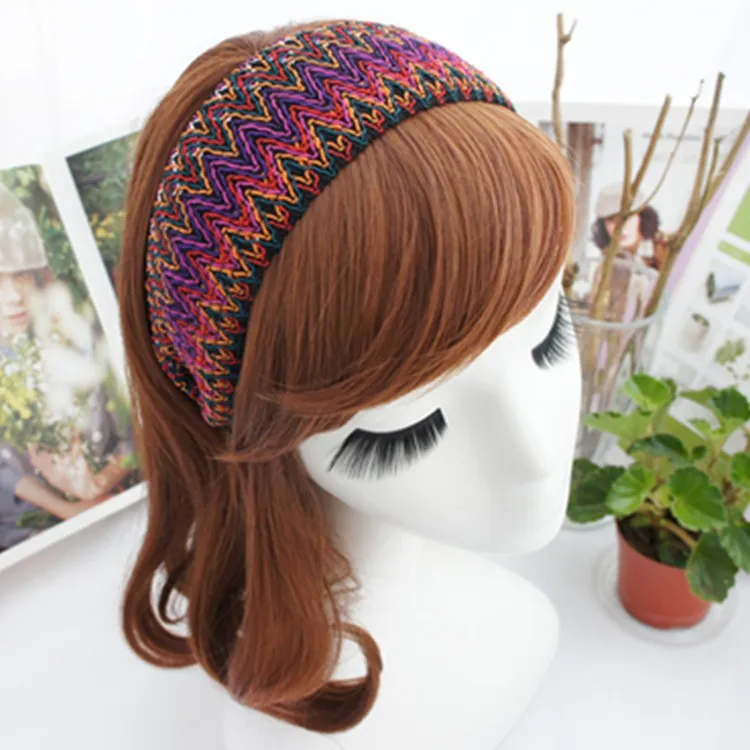 Женские цветочные обручи ручной работы корейские аксессуары для волос с